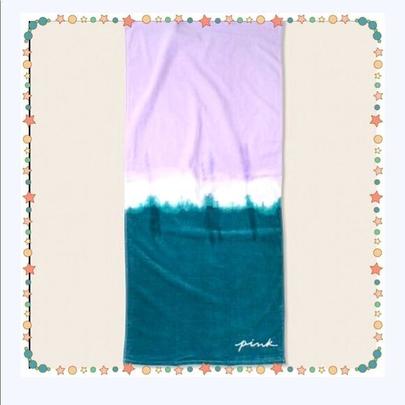 PINK Victoria's Secret Other - PINK By Victoria’s Secret Beach Ombré Towel